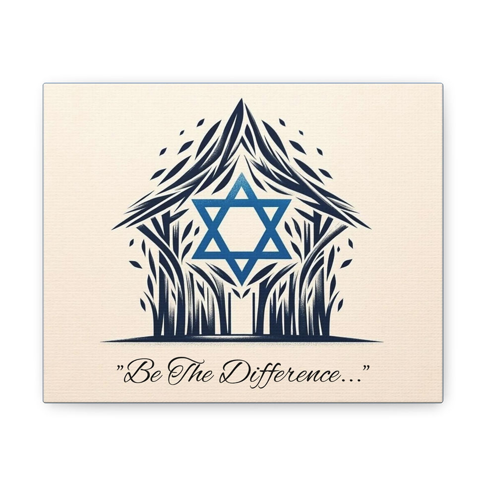 Thumbnail: "Be The Difference" Canvas Gallery Wrap Decor