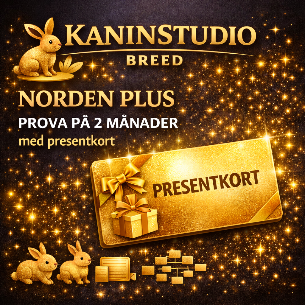 KaninStudio Norden Plus - Prova på
