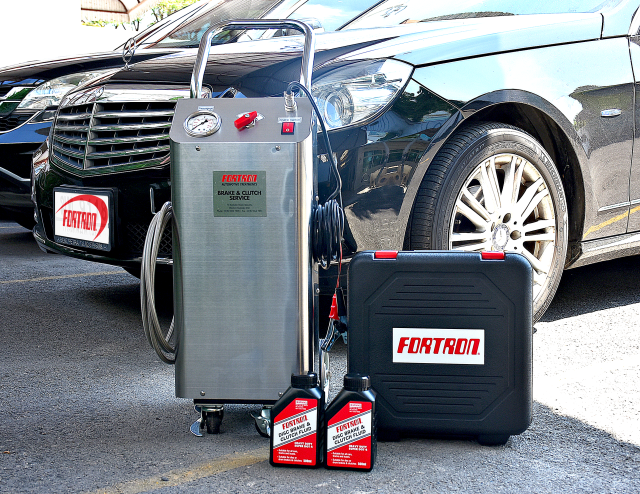 FORTRON, BRAKE, CLUTCH, SERVICE, เครื่องเปลี่ยนถ่าย, น้ำมันเบรก
