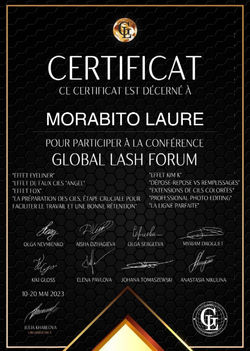 Diplôme Formation Global Lash Forum / 2023