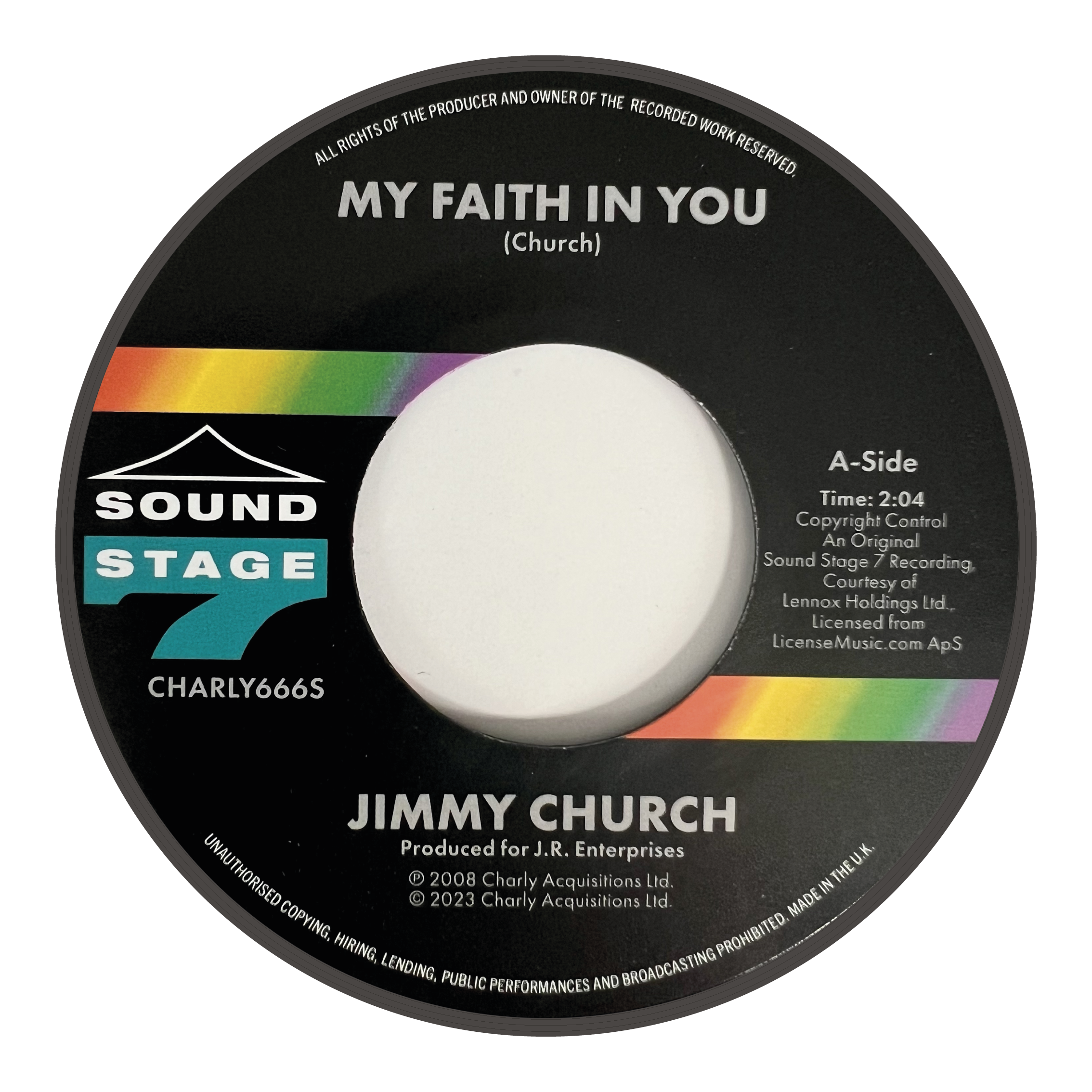JIMMY CHURCH - MY FAITH IS YOU
