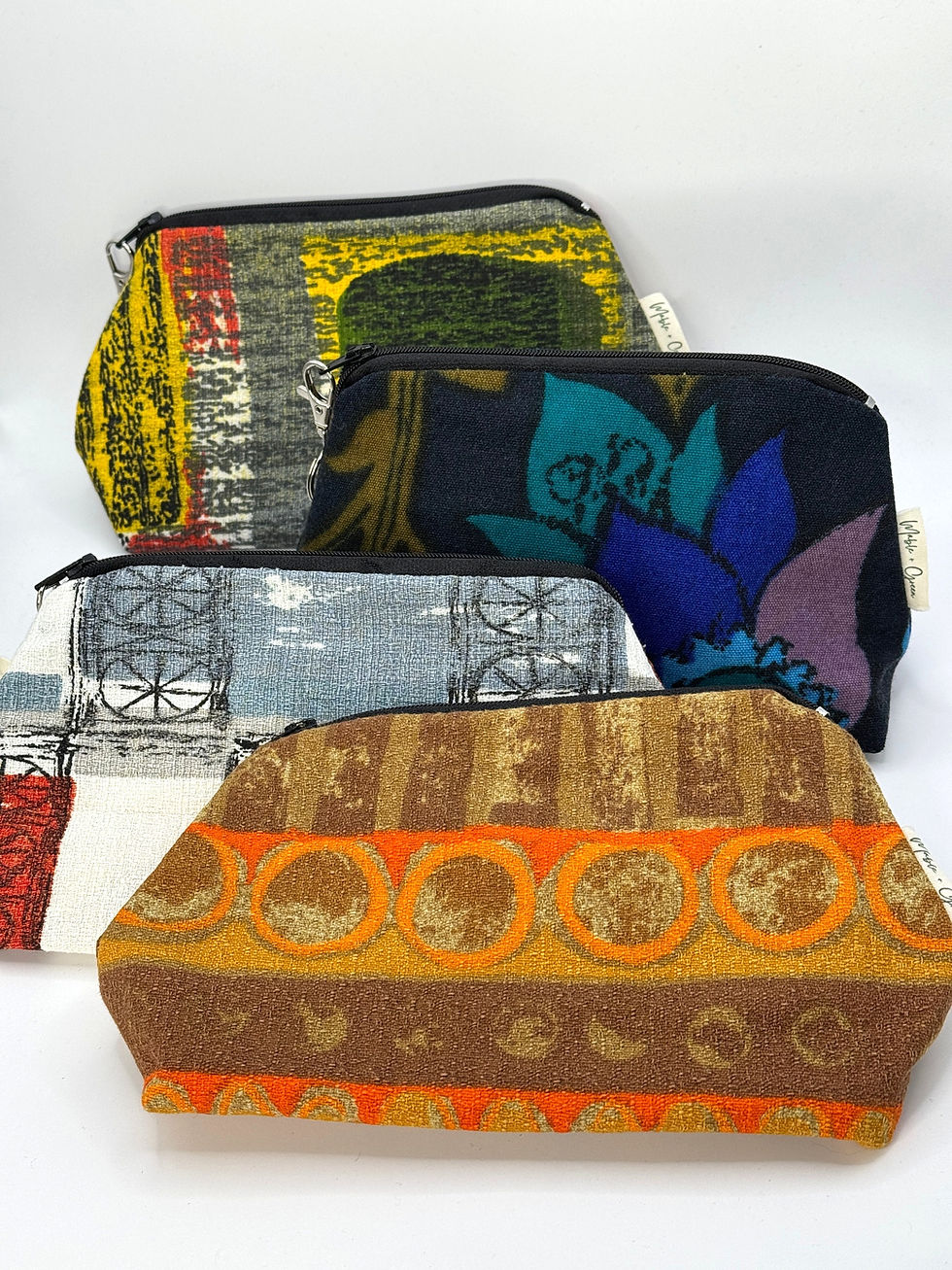 Vintage Textile Makeup Bag