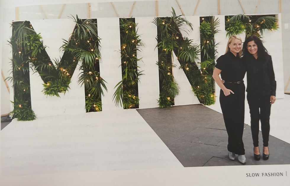 Slow fashion aesthetics meets ethics at MINT events.