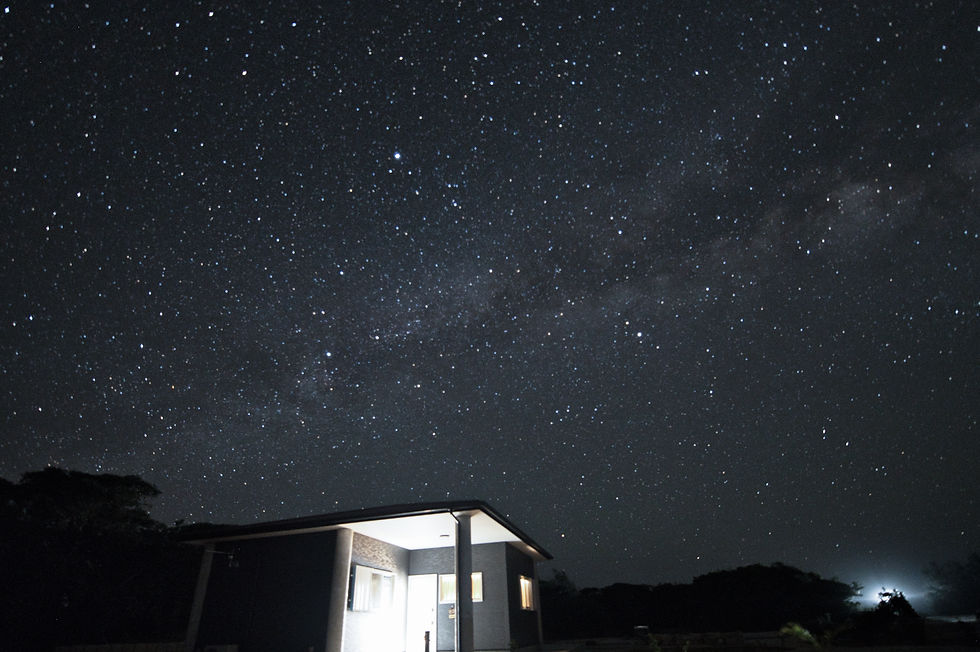与論島の星空を楽しむ|海の向こうに広がる満天の星