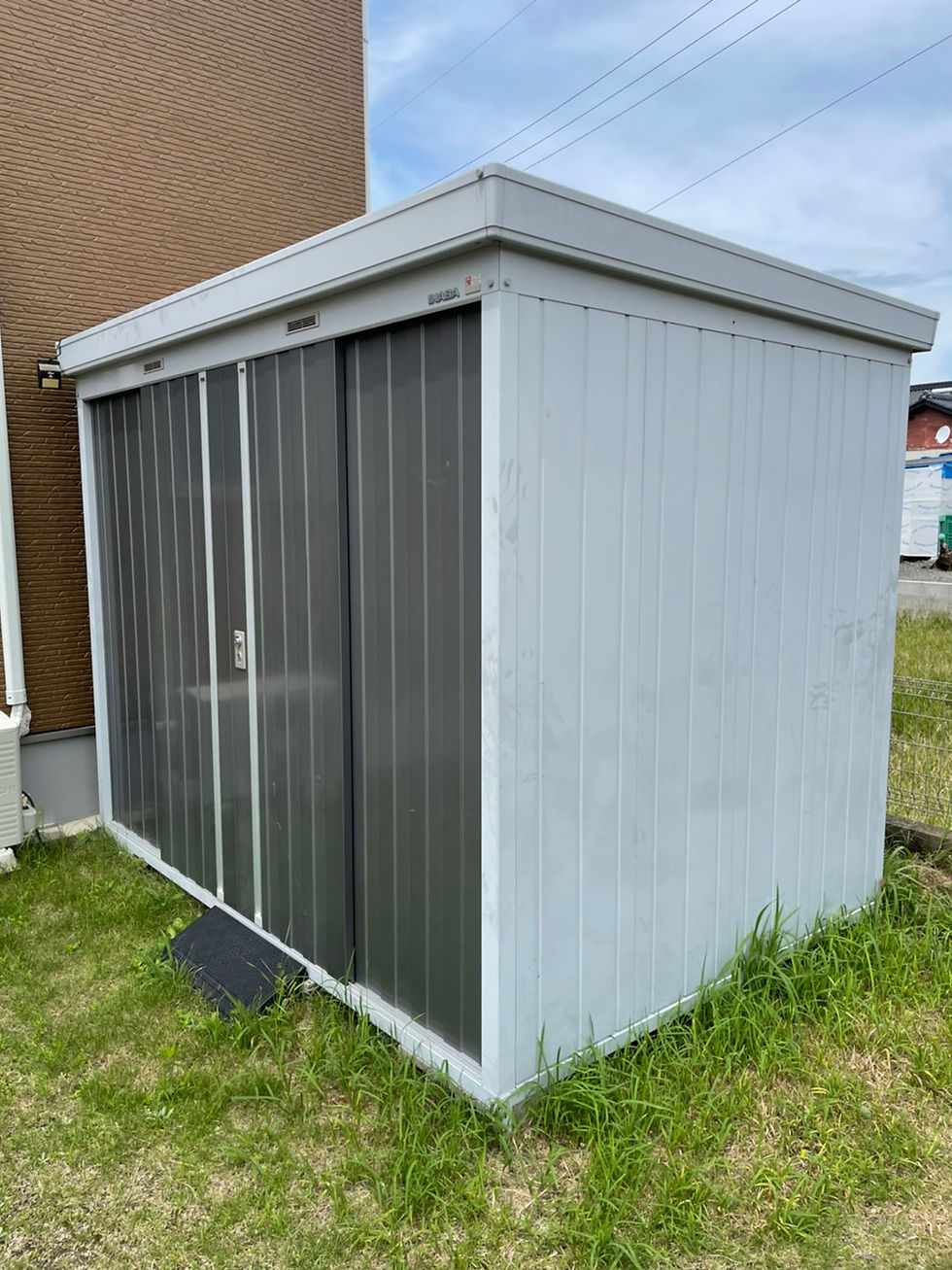 物置のコーティング