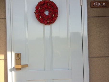 いつのまにかこんな季節に。