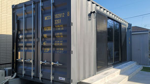 施工事例｜玉名市 コンテナ型グランピング施設