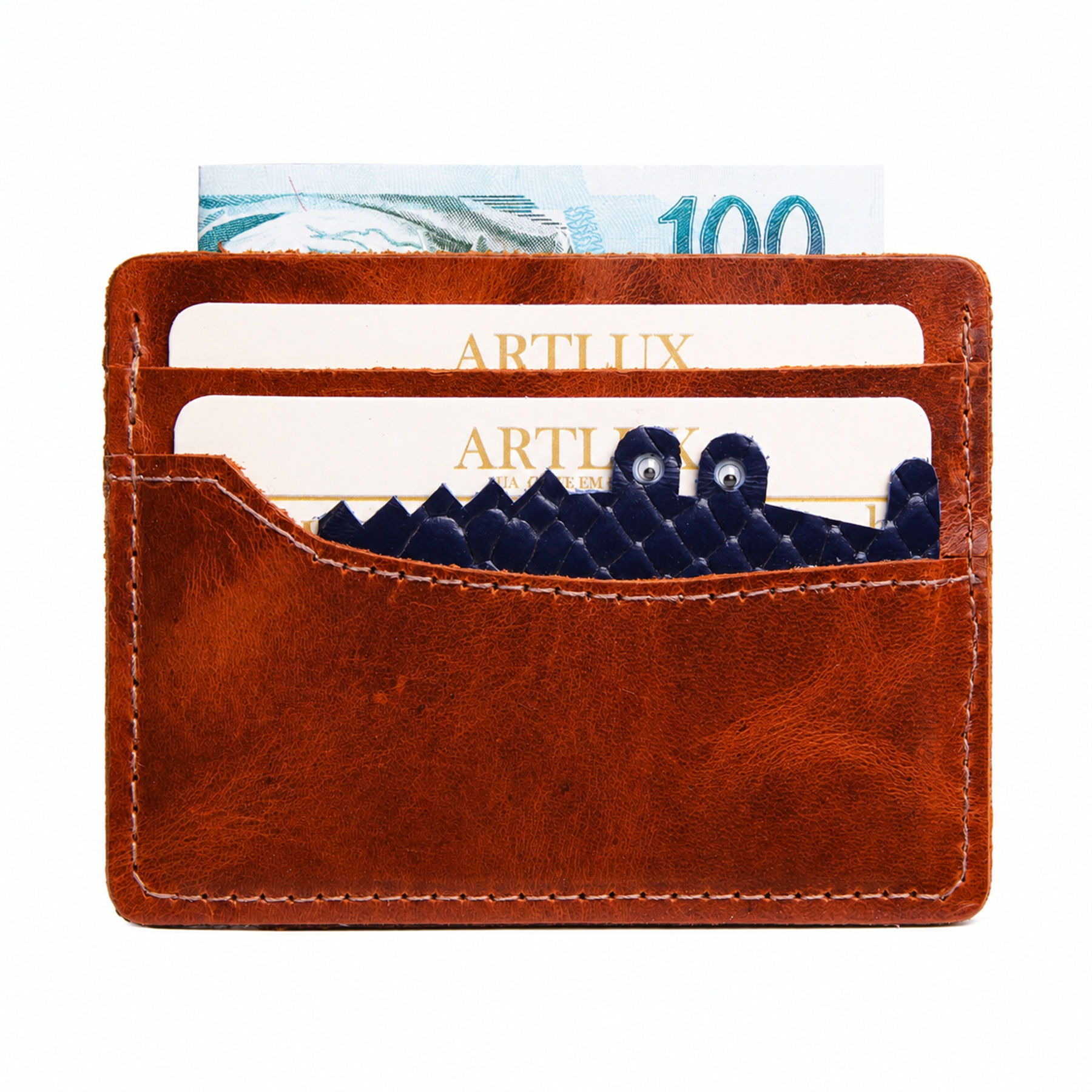 Porta Cartão Jacaré para CNH 3073