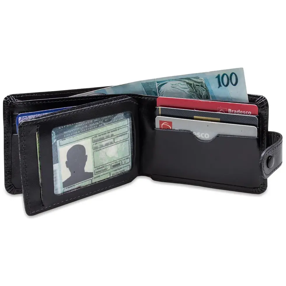 Miniatura: Carteira Masculina em Couro Artlux 908