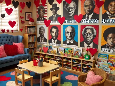 The month of February Brings love and Celebrates Black History.
