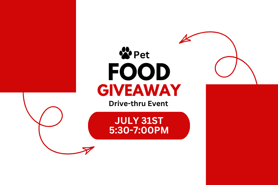 Pet Food Giveaway Event!