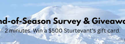 Win a $500 Sturtevant’s gift card + more