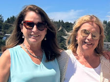 Andre and her mom Geri