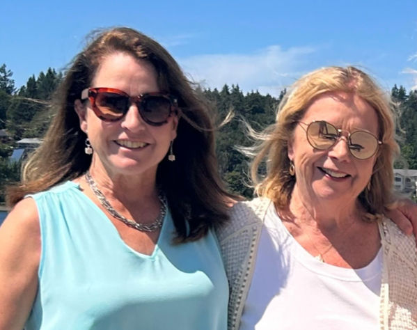 Andre and her mom Geri