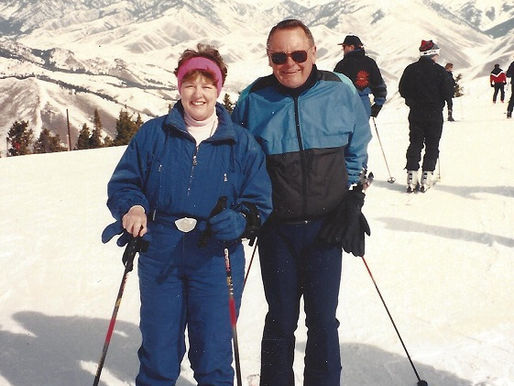 Jack and Marion Sullivan at Sun Valley 1990s