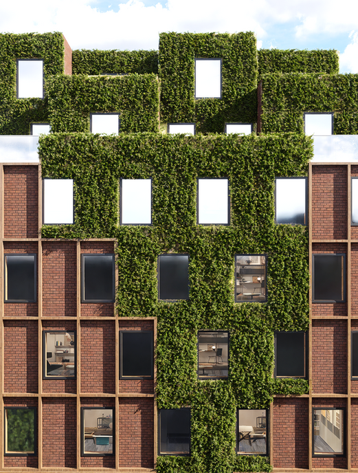 16-unit condo building designed by Studio Vural architecture firm in Brooklyn