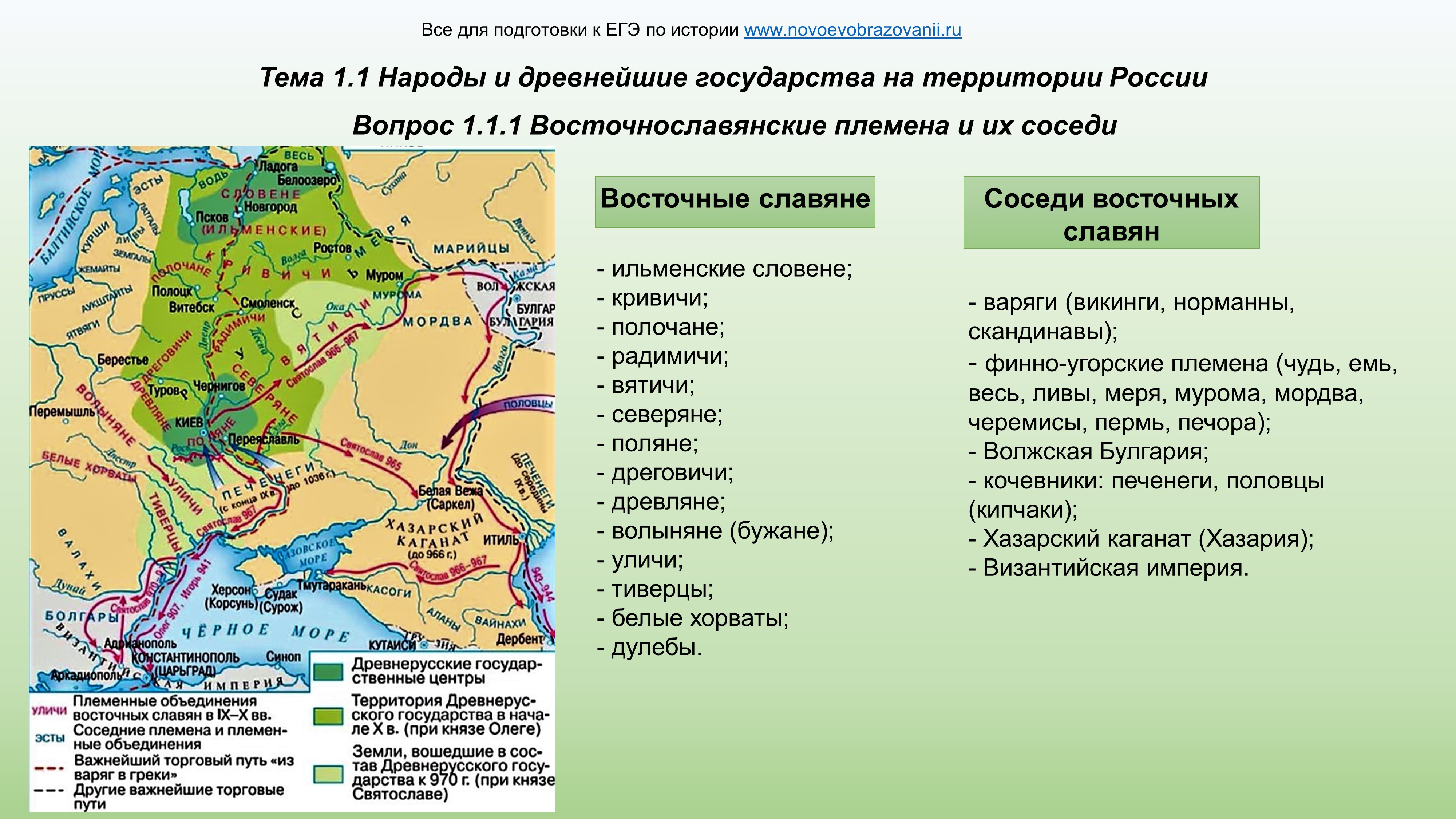 Сочинение Мое Знакомство С Истории Восточных Славян