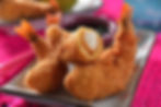 Camarones al panko