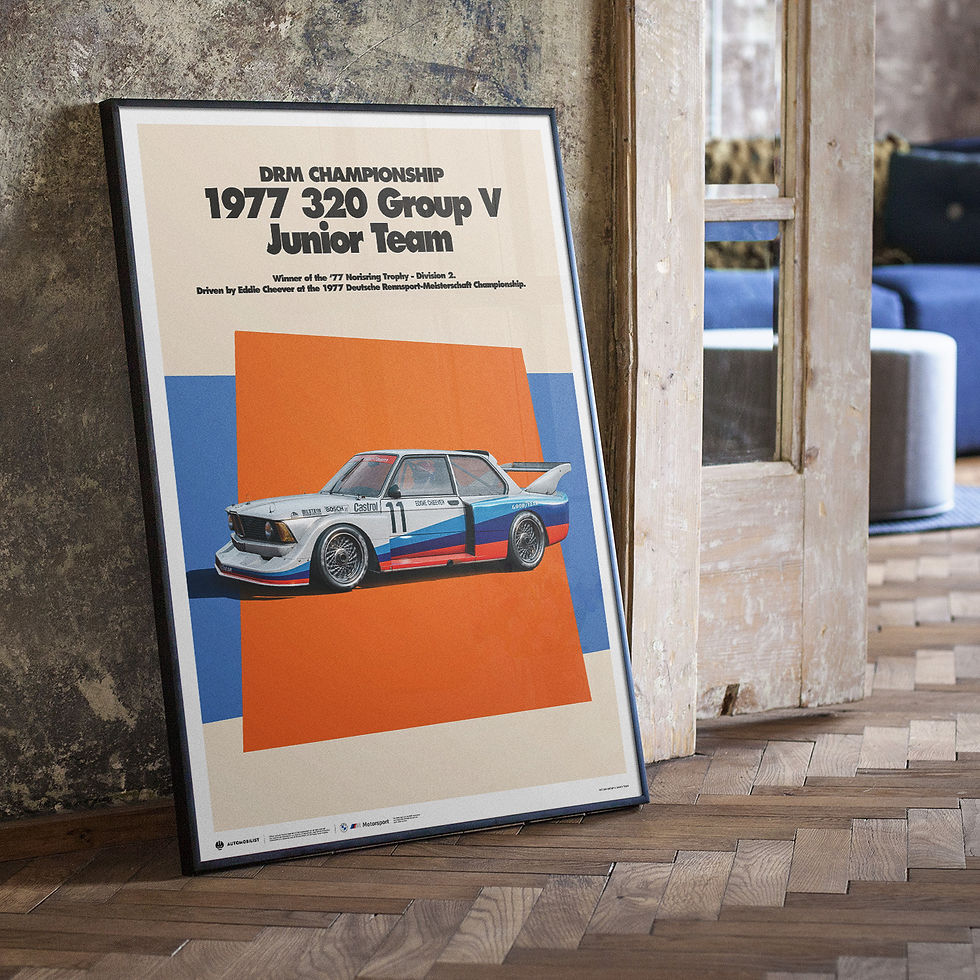 Thumbnail: 1977 BMW 320 Group 5 DRM | BMW Art Car Series