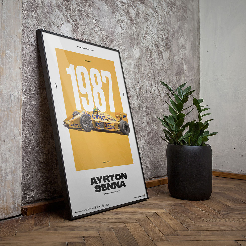 Thumbnail: Ayrton Senna Classic Team Lotus 99T | 30 YR LEGACY | Limited Edition