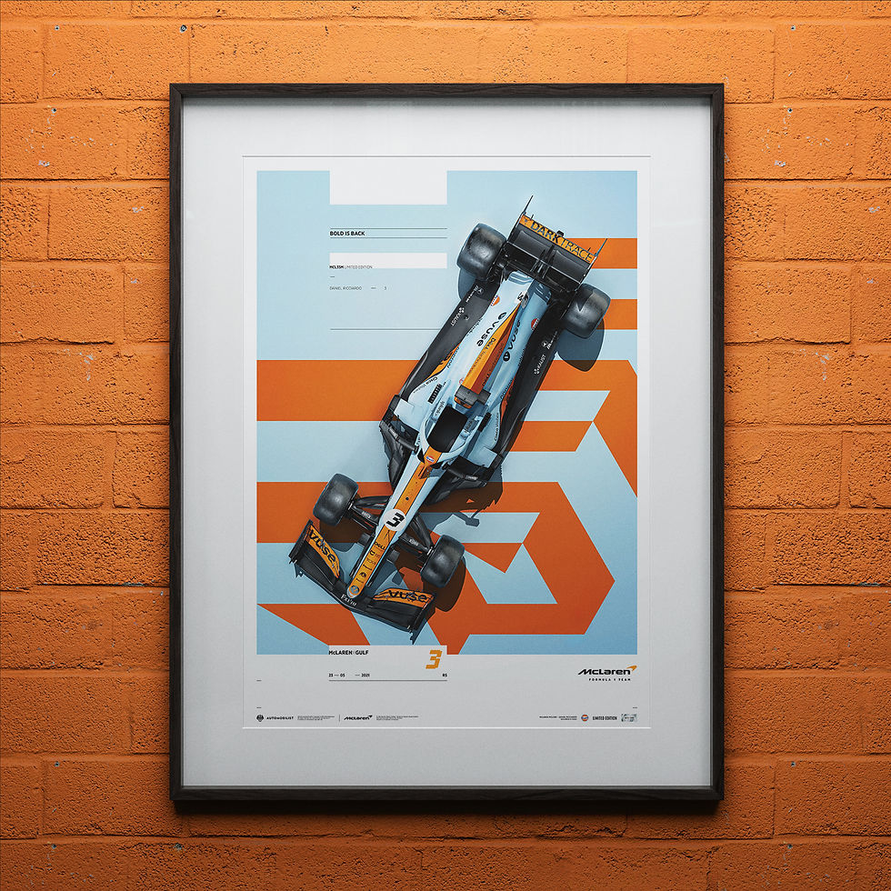 Thumbnail: MCLAREN X GULF - DANIEL RICCIARDO - 2021 | LIMITED EDITION