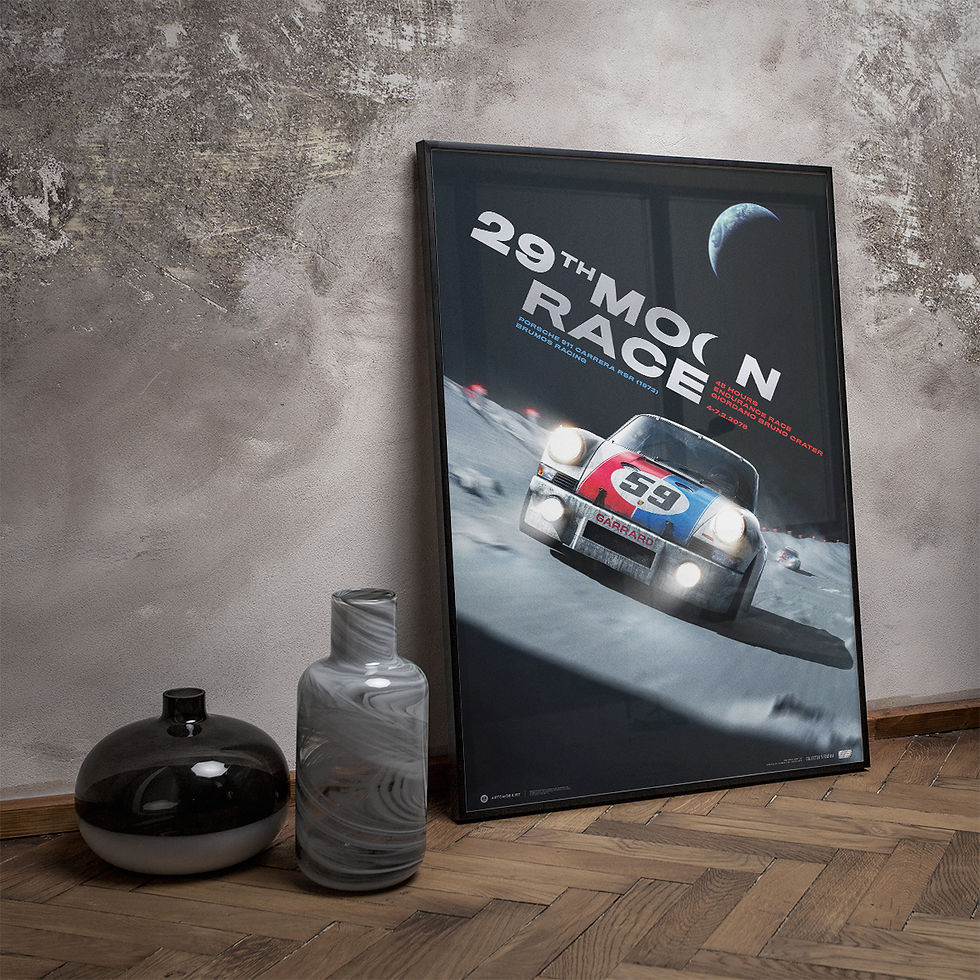 Thumbnail: Porsche 911 Carrera RSR - Future - 29th Moon Race - 2078 | Collector’s Edition