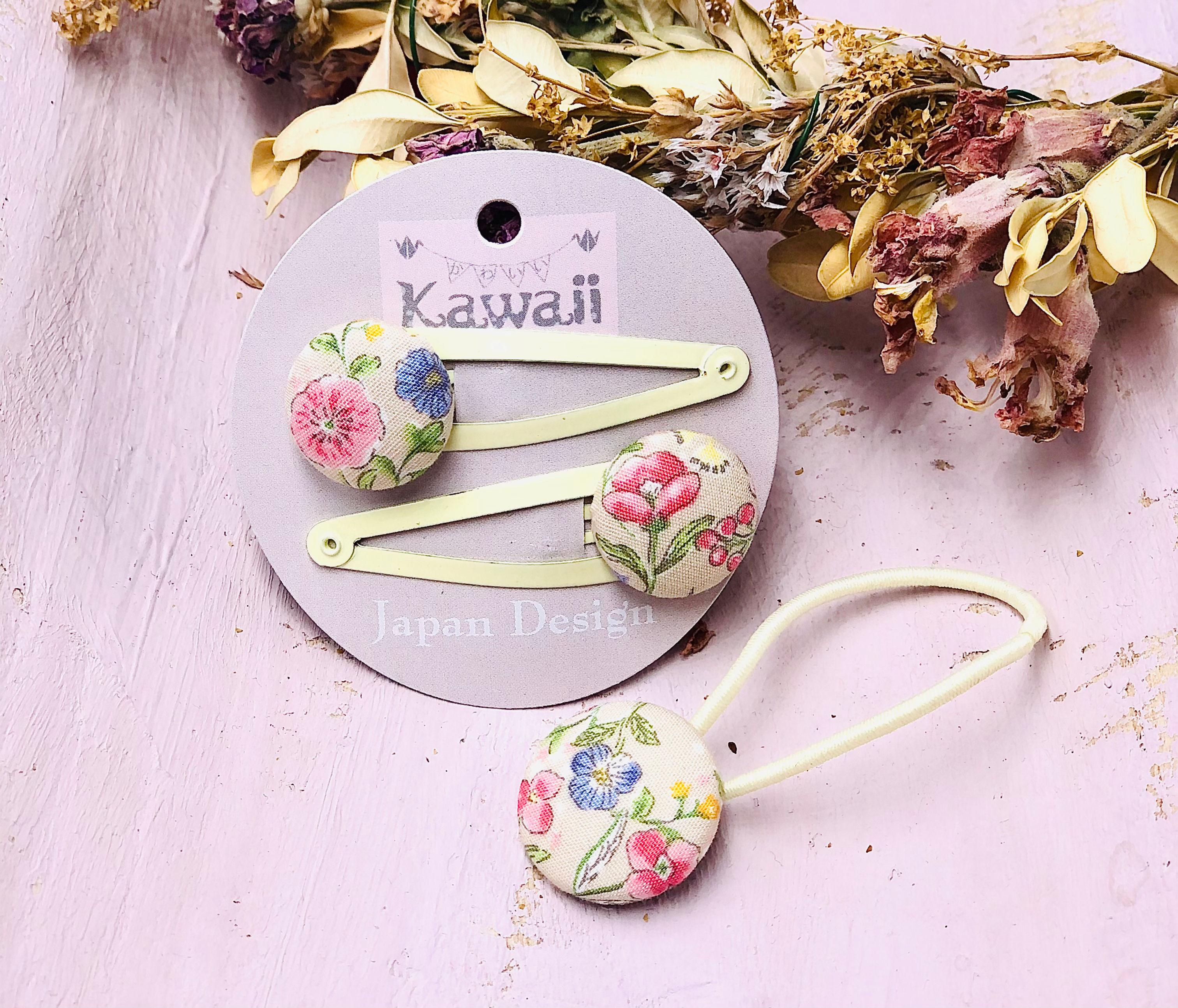 Kurumibotan Haarspange 10