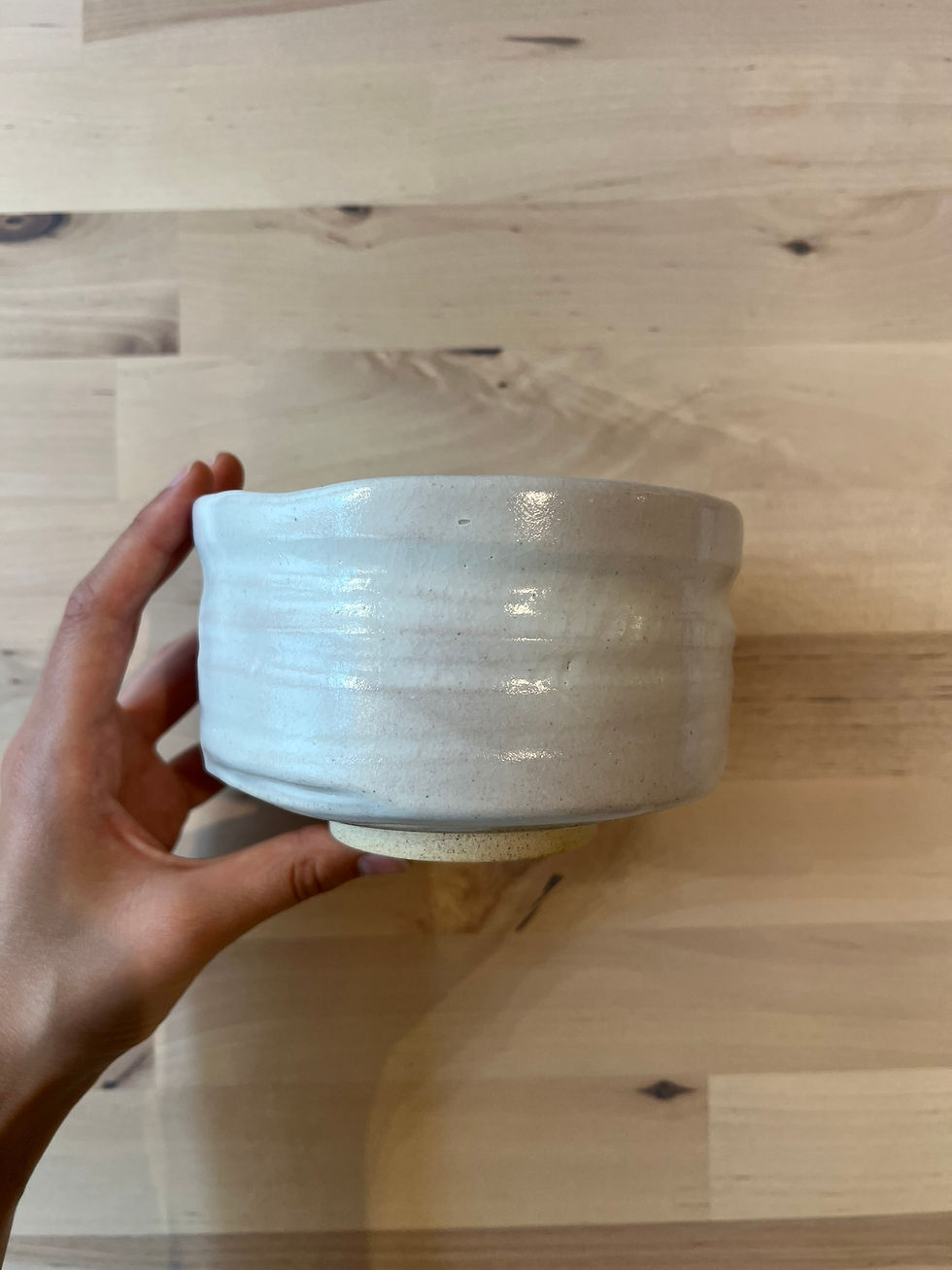 Thumbnail: Matcha Schale Weiß Kobuki / Matcha- Schüssel