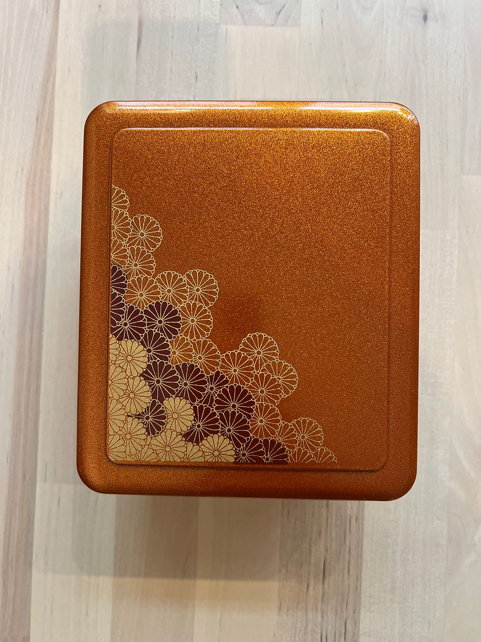 Miniaturbild: Chirashi box Kiku braun aus Japan Chirashisushi Box/ Lunchbox