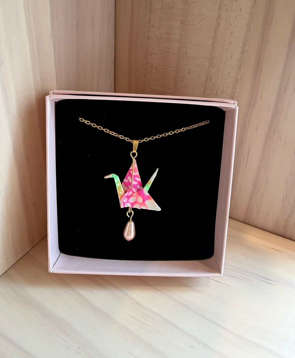 Origamischmuck Teil3 Workshop am 26.09