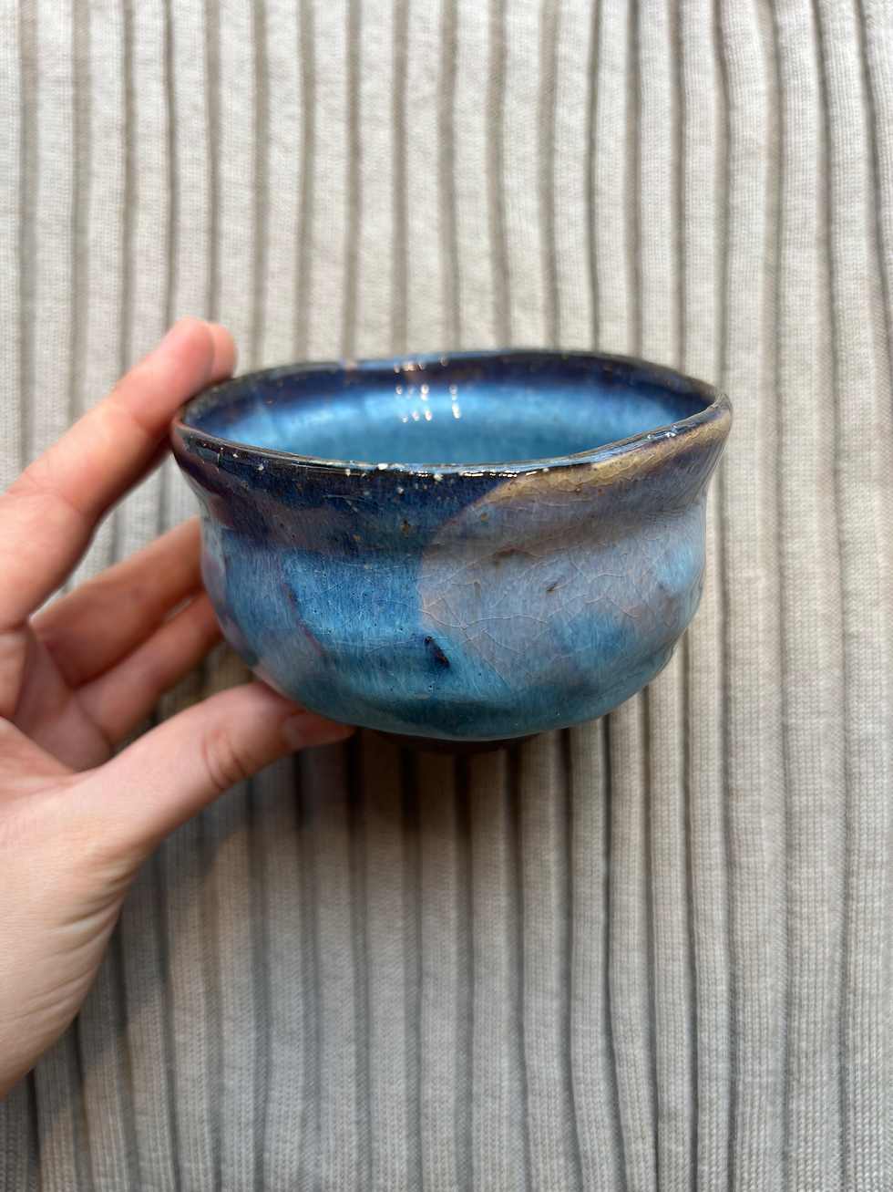 Thumbnail: Hagiyaki 萩焼 Matcha Schale 1