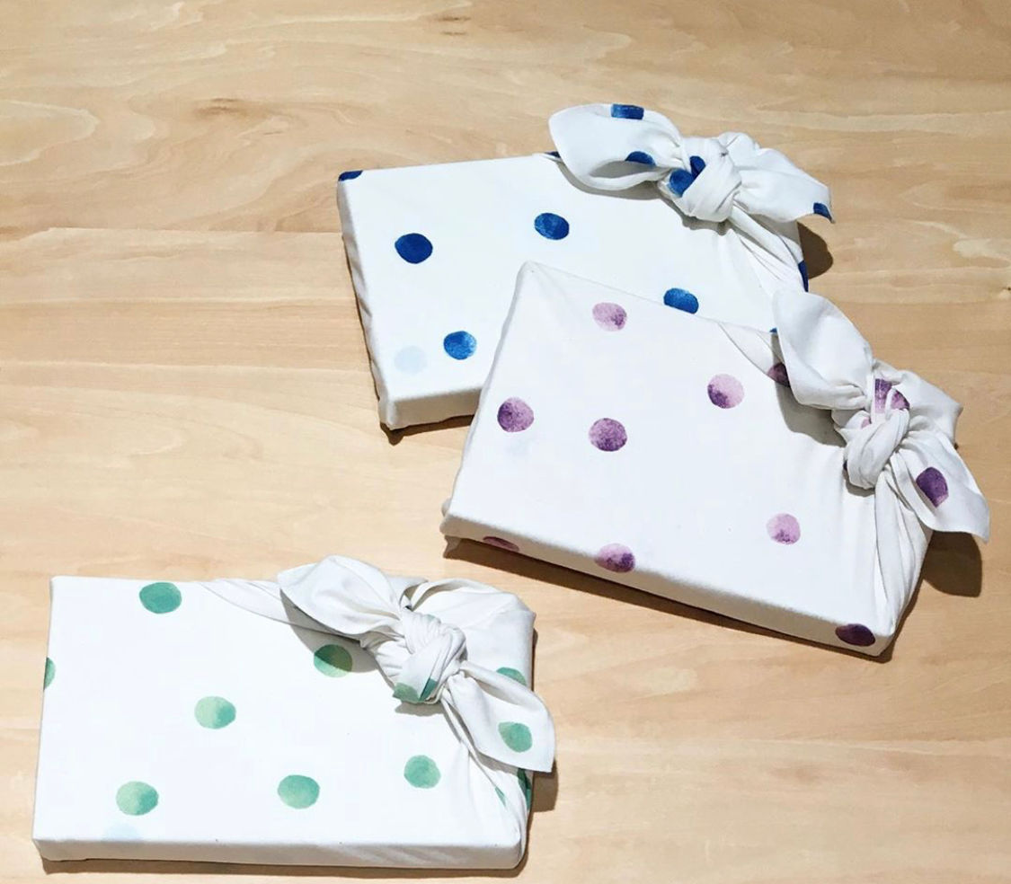 Furoshiki 50 Organic BlauDot