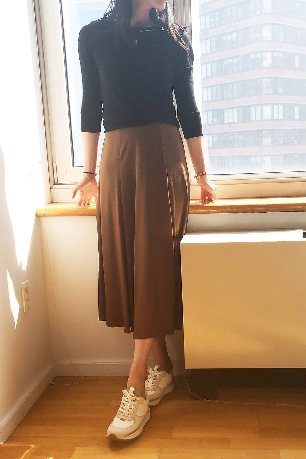 Thumbnail: Flared midi skirts