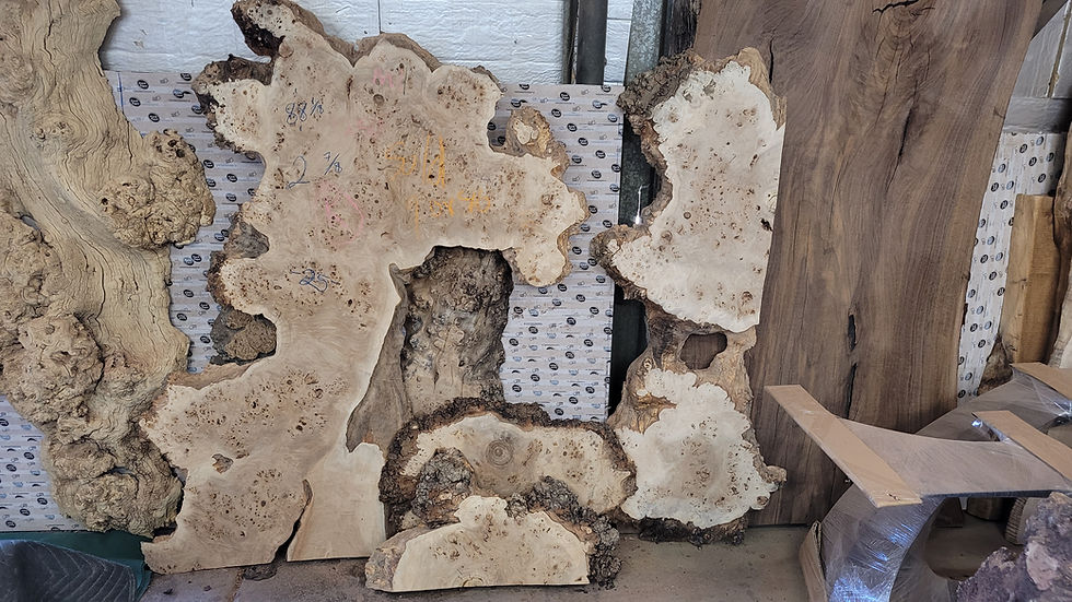 mappa burl live edge slabs for vanity shelves
