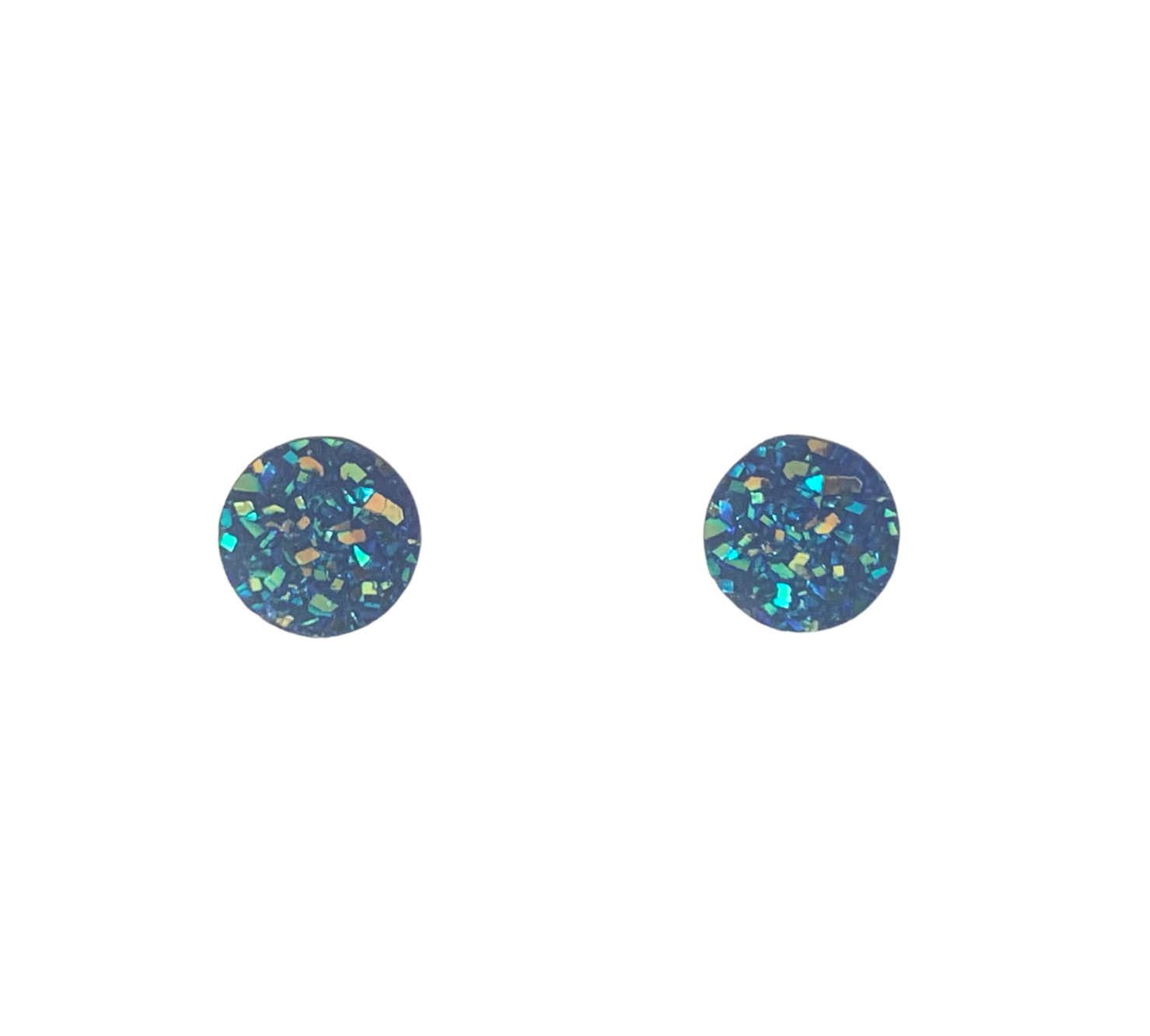 Kaleidoscope Blue Stud