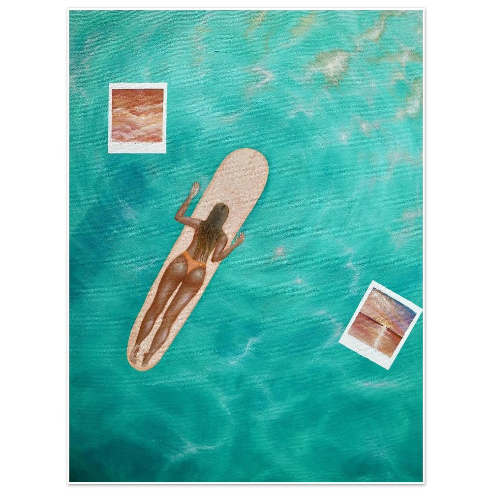 WEST OF THE AFTERGLOW Vision Board Poster 30x40 cm