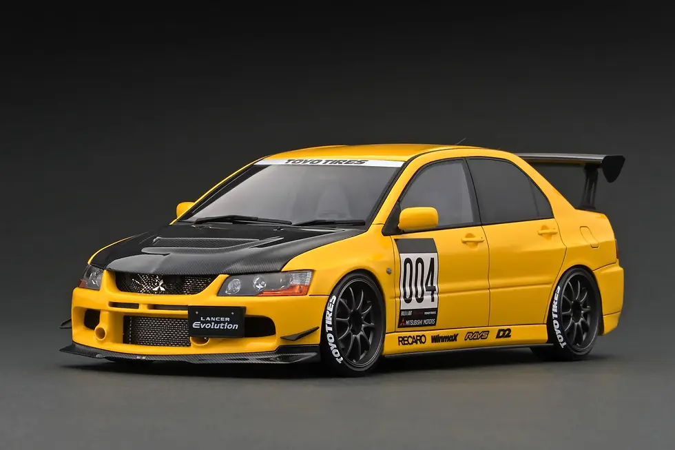 Thumbnail: Mitsubishi Lancer Evolution Ⅸ (CT9A) Yellow