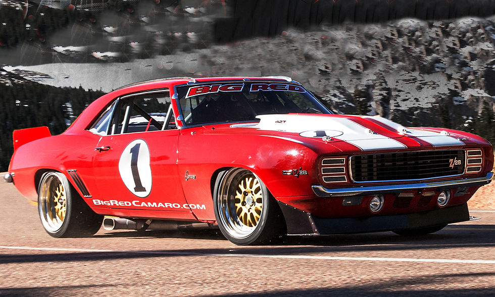 Big Red 1969 Chevrolet Camaro - 2017 Pikes Peak International Hill Climb