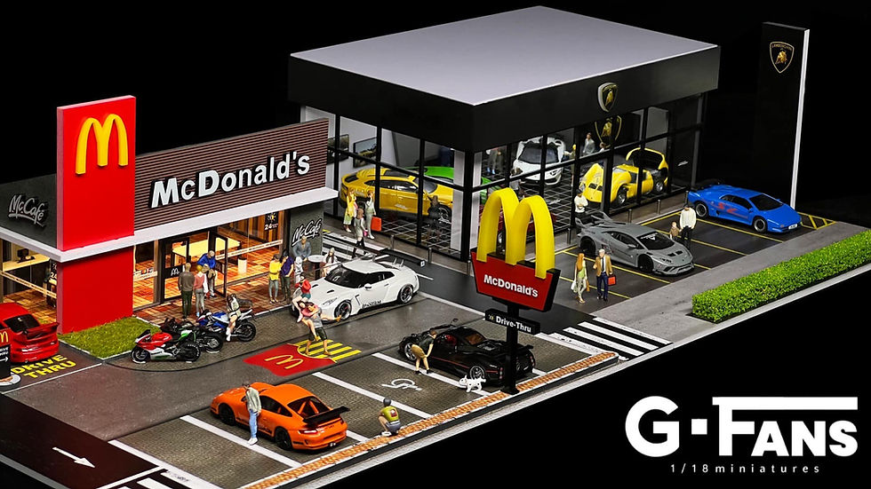 Thumbnail: McDonald's Building Scene Model