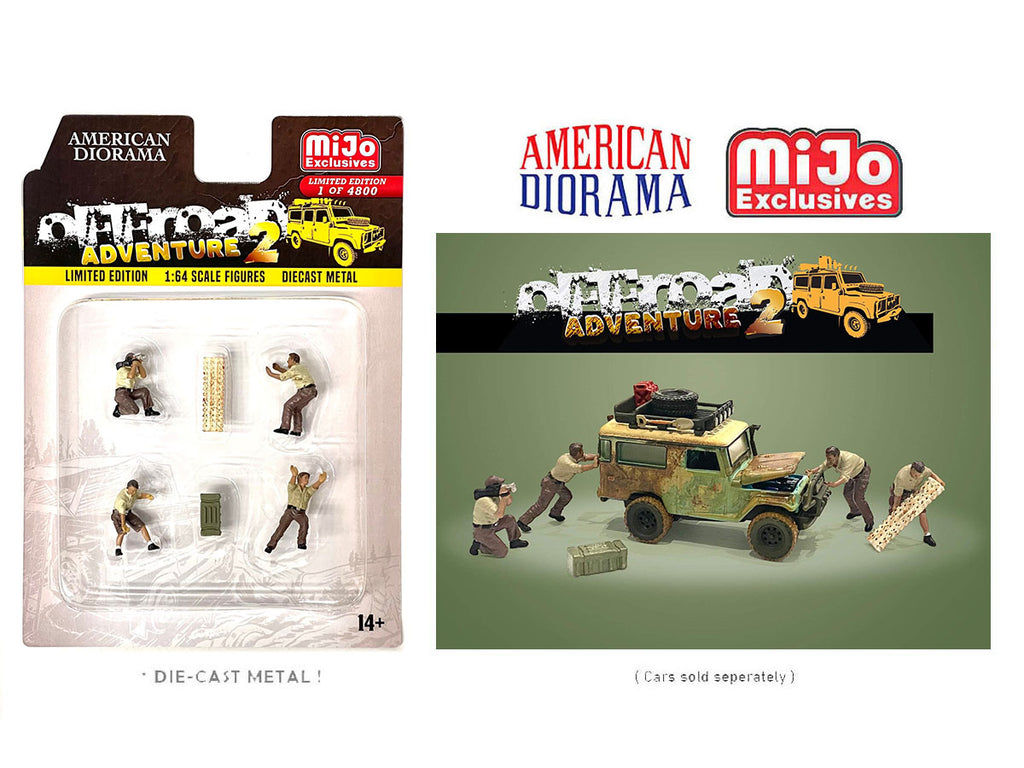	AD 1/64 Figure Set  - Off Road Adventure 2 Mijo Exclusive