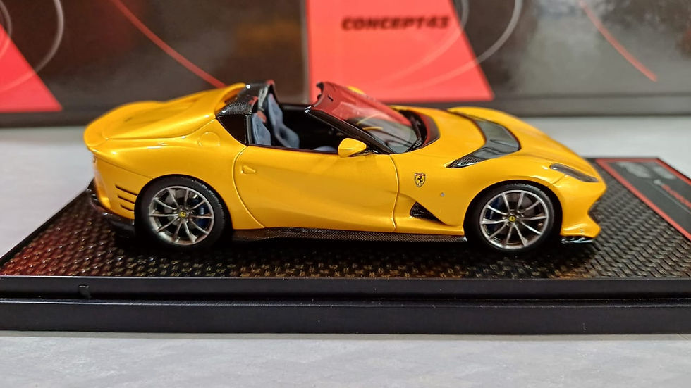 Thumbnail: Ferrari 812 Competizione A Giallo Tristrato