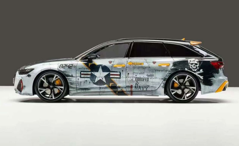 2022 Audi RS6 Avant (C8)-Alloy F-zhuāng Fighter coating