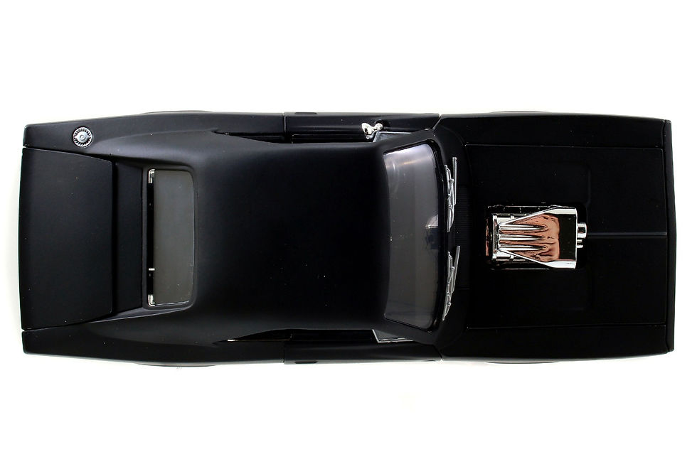 Thumbnail: 1/24 | FF | 1970 Dodge Charger (Street) | Primer Black | Window Box