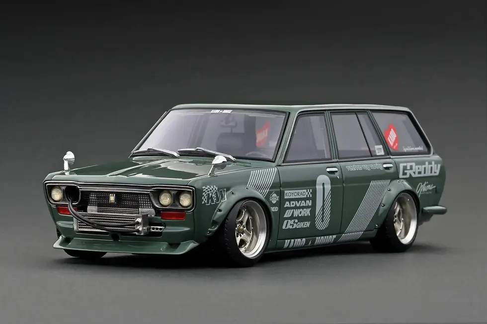 Thumbnail: Datsun Bluebird (510) Wagon Green --- KAIDO★HOUSE x IG collaboration!