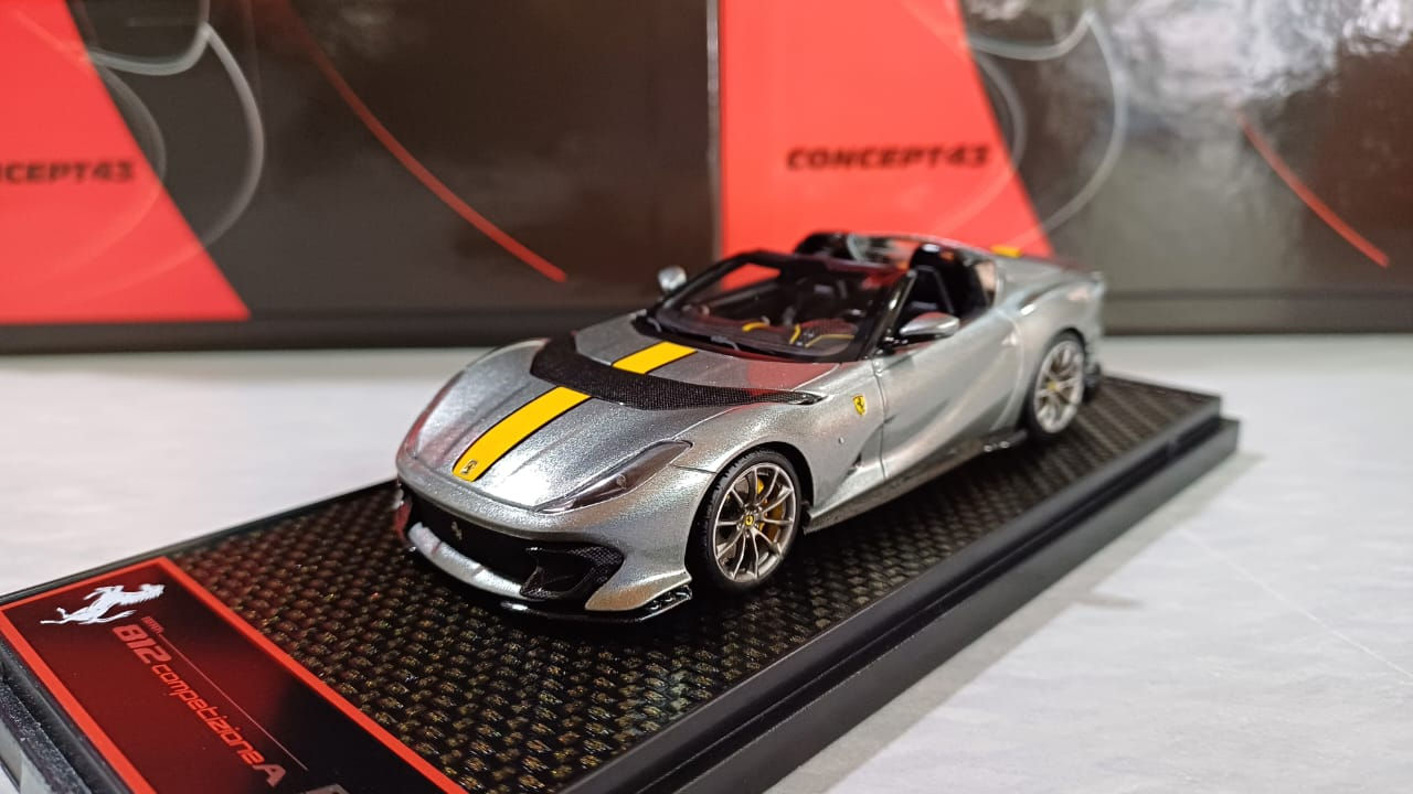 Ferrari 812 Competizione A Grigio coburn