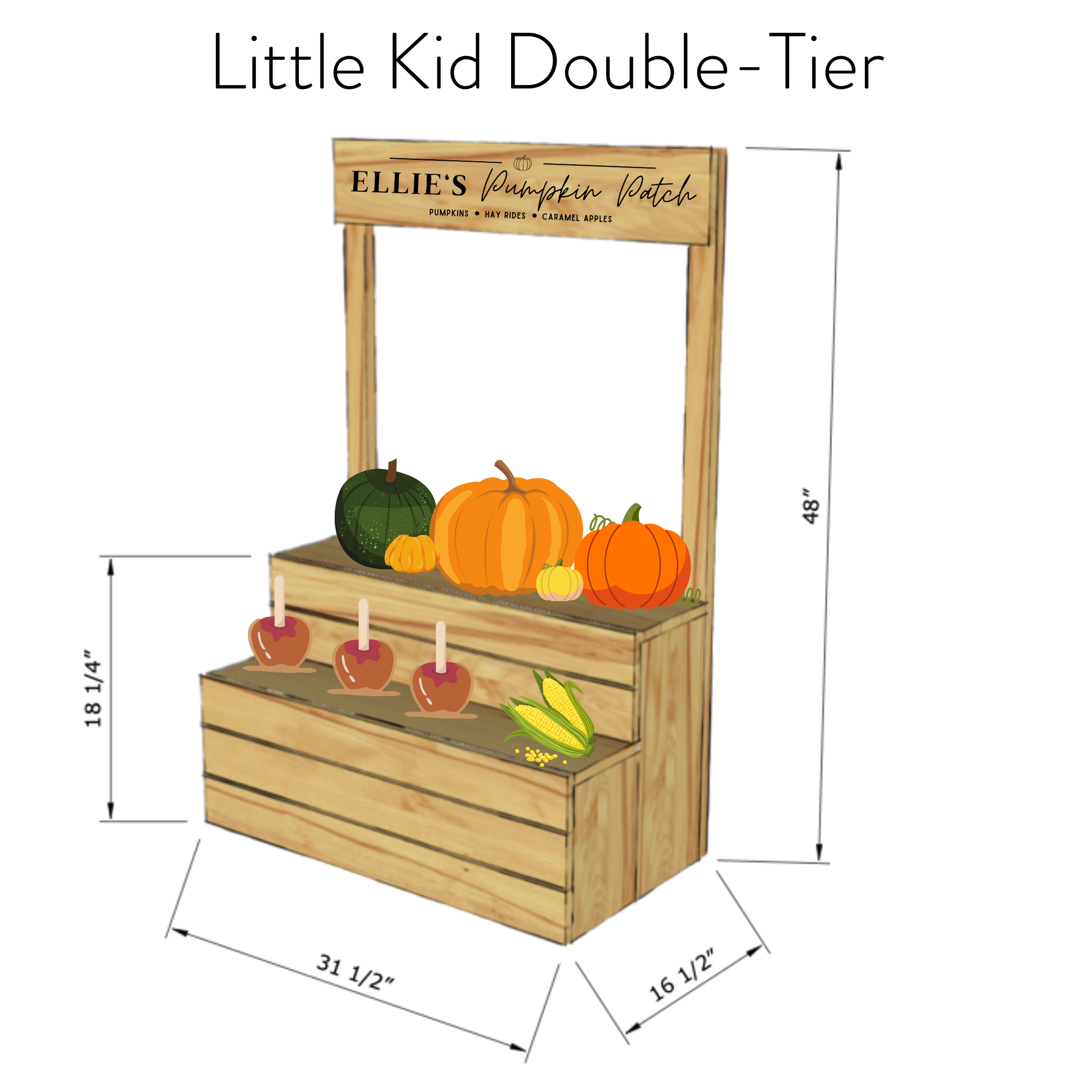 Fall/Pumpkin Storefront for Kids