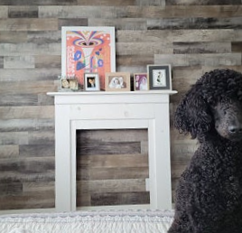 Thumbnail: Faux Fireplace Mantel