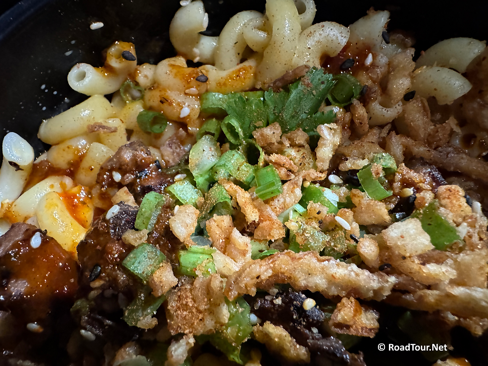 Bulgogi Steak Mac & Cheese Dish at Noodles & Co. (RoadTour.Net Photo)