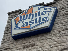 White Castle sign on their restaurant