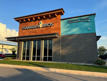 Exterior of Hawaiian Bros
